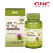 GNC 밀크씨슬, 60정, 1개