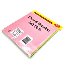 국내산 삼색 부직포 행주 3P 부직포행주 국내산행주 삼색행주, 100개