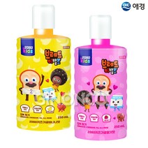 2080 키즈가글 브레드 딸기맛 1개+바나나맛 1개, 딸기맛+바나나맛