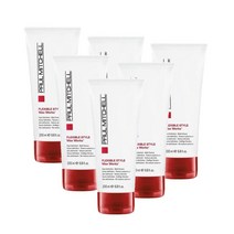 폴미첼 왁스 웍스 헤어 젤 하이 데피니션 볼드 텍스처 200ml Paul Mitchell Flexible Style Wax Works Hair Gel, 6개