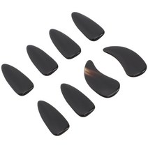 현 악기 고쟁 가야금 고문고 입문 전문가 용 Guzheng-핑거 네일 픽 프로텍터 액세서리 도구 악기 구친 피, 02 3x1.3cm