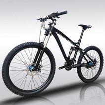 Kalosse 풀 서스펜션 Soft tail Bicicleta 산악 자전거 26 27, 아미 그린, 26  17 165-175cm, 24