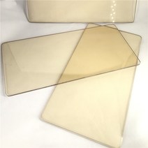 고출력 하이브리드 인덕션맞춤형 세라믹 화로 유리 패널 50x80mm 고온 내성 투명 미결정, 한개옵션1, 한개옵션0