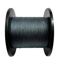 합사 줄 4가닥 마모 방지 바닷물 테스트 4.5-45.4kg(10-1000파운드) 비용 효율적 늘어짐이 없음 가시성을 높이기 위한 작은 직경 다양한 색상 462051, 547 Yards(500m)-0.60mm-100LB, gray, gray