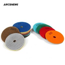 가성비 4인치 100mm 80mm 다이아몬드 습식 연마 패드 디스크 화강암 대리석 콘크리트 석재 연삭 공구, 09 2000_01 3 inch