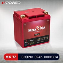 할리 로드글라이드 브이파워 MX32 리튬인산철 배터리 YIX30L-BS 호환