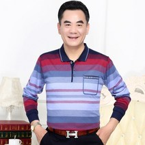 YAPOGI 새로운 중년 남성 긴팔 티셔츠의 네이티브 시즌 작은 셔츠 코튼 트렌디 후드 남성 가을 의류 긴 팔 티 셔츠