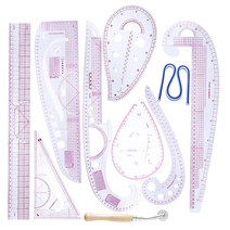 STK 봉제 재단사 통치자를위한 10pcs / set 프랑스 커브 눈금자 측정