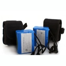 18650배터리 6개 배터리팩 아답터별매 랜턴충전 리튬이온후레쉬, 6400mah