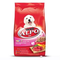 강아지맛좋은사료 알포 1세이하 1.3kg(소고기와 야채)