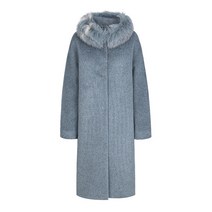 베스띠벨리 [20FW 신상초특가!!! 정상가 499 000원 74%가격할인!!!] 와이드 카라로 얼굴이 작아보여요~핸드메이드 울 가운 코트