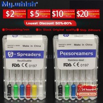 핸드 리머 볼트 6개/갑 치과 K/H/S/R 파일 루트 Canal 플러그 스프레더 K 리머 endododontics Limas 악기, 03 R 25MM 15-40 Mix