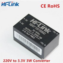 파워 서플라이 2 개/몫 Hi-Link HLK-PM03 220v 3.3V 3W D 미니 크기 절연 스텝 다운 전원 공급, 한개옵션0