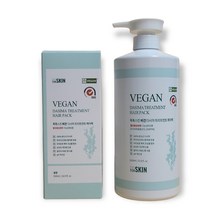 톡톡스킨 비건 다시마 트리트먼트 헤어팩 탈모헤어팩 모발관리 린스 두피관리 물미역머리결 산모 탈모 임산부 미용실헤어팩, 500ml, 1개