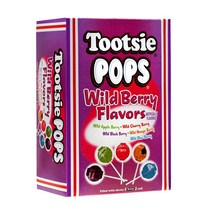 (미국) 투시롤 투시팝 초콜릿 들어있는 여러가지맛 막대사탕 1.7kg 1팩 Tootsie Roll Tootsie Pops Assorted with Chocolatey Center, 1개