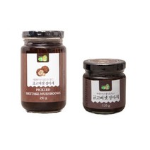 재래한식간장 국내산 표고버섯 장아찌 120g 250g 버섯장아찌, 표고버섯장아찌120g