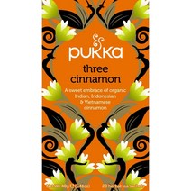 Pukka Three Cinnamon 푸카 3 시나몬 계피 허브티 Three Cinnamon Herbal Tea 20티백