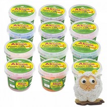 아키우네 폼 클레이 500g 12색, 빨강