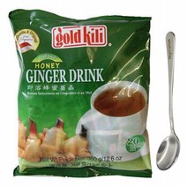2 Pack Ginger Honey Drink Gold Kili 40 Sachets Packed in 2 Bags １2.6 oz (2 Pack), 1