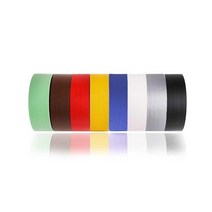 행사용품 컬러 무광 면테이프 50mm 1pcs 다용도 갑판, 보라색