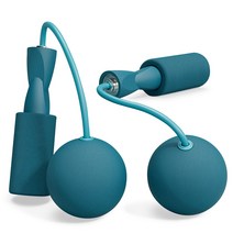 믹스MICS 노라인 줄없는 줄넘기 다이어트 유무선 줄넘기 프리미엄 무게 업그레이드 30mm 75mm, 블루