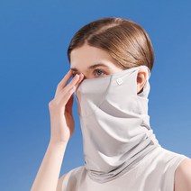 별별상자 dore 여성용 스포츠 쿨링 마스크 2개 세트, 그레이+그레이