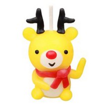 대진교육 이야코 깜찍나라 루돌프 양초만들기 크리스마스 캐릭터, 1개