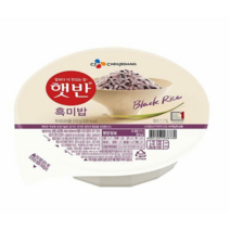 햇반 흑미밥 210g 즉석밥, 1개