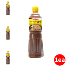 맛있는 삼겹살 멜젓소스 1 125g 제주식 멸치 양념 맬젓 소스 melted sauce 업소용 가정용 식자재 식재료 감칠맛 대용량 캠핑용 돼지소스 고깃집 돼지고기 액젓, 1개, 1125g