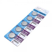 티테크 메인보드용 CR2032 코인전지(5개입)/3V 160mAh 용량/코인셀 건전지/지름 20mm 두께 3.2mm