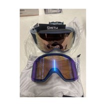 squad mag low bridge fit 고글s french navy polar rose gold mirror rose 스미스