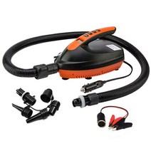 20PSI 공기 펌프 패들 보드 차량 전기 충전 서핑 고무 보트 인플레이션 수축 용 12V 고압, Style 2-1|CN, 01 Style 2-1