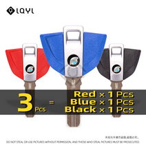 3Pcs 오토바이 열쇠 교체 키 BMW F800R K1300GT K1200R F650GS F800GS S1000RR R1200GS R1150, 07 3 PCS 3 color