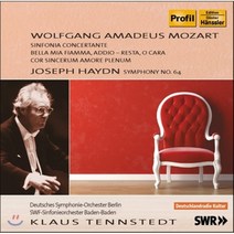[CD] Klaus Tennstedt 모차르트: 신포니아 콘체르탄테 / 하이든: 교향곡 64번 (Mozart: Sinfonia Concertante / Ha...
