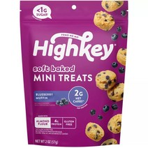 하이키 소프트 베이크드 미니 트리츠 블루베리 머핀 맛, 1개, 57g