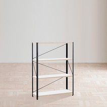 리바트하움 스내핑 3단 철제책장, 스노우화이트