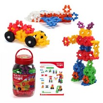 한립토이스 해피 미니 사각블럭 126pcs 블록 블럭 완구