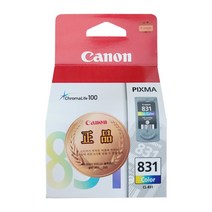 캐논 CL-831 정품잉크 MP145 MP198 MP210 MP218 컬러, 1개