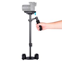 스태빌라이저 짐벌 yelangu s60t 안정제 60cm243939 canon nikon sony dslr 캠코더용 탄소 섬유 handheld gimble 카메라 안정기, 없음