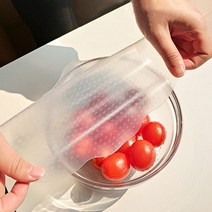 만능 실리콘 덮개 요술 뚜껑 밀봉 랩 20X20cm 쫀쫀커버 에코랩 음식물커버 매직, 실리콘랩20x20