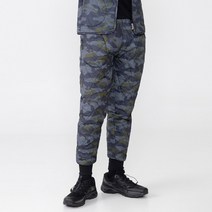 스타일에스 남자 빅사이즈 깔깔이 겨울 밴딩 누빔 패딩 팬츠 군인 깔바지