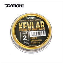 DAIICHI [다이치] 100% 케브라 합사 목줄 10m, 2.5호