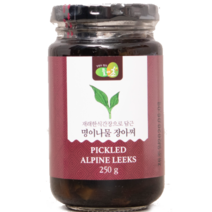 (강원)명이나물 한식간장 장아찌 250g, 개