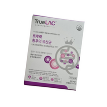 yti 갱년기 유산균 YT1 트루락 TruLAC 황후의 유산균 와이티원 락토바실러스 애시도 아시도 필러스 베지 식물성 캡슐 특허 중년 여자 여성 장 건 식약처 인증 프로바이오틱스, 28정, 1개