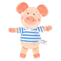 S2W73D27E NICI 니키 위블리 블루 줄무늬 티셔츠 20cm 댕글링 생일 장난감 토, 본상품선택