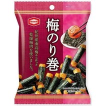 일본직구 카메다 제과 우메 노리마키 32g x 3봉지, 상세참조, 수량