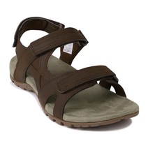 머렐 남성 샌드스풀 워킹 샌달 블랙/슬레이트(Merrell Sandspur Mens Walking Sandals Black/Slate)