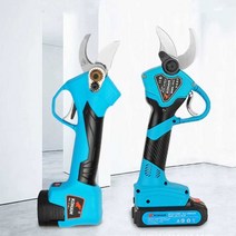 전동전지가위 다용도 충전식 원예가위 트리밍, 무선 2.5cm 16.8v 배터리 1개 모델