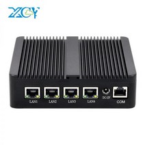 XCY-미니 PC 인텔 셀러론 J4125 쿼드코어 4x LAN 2.5G i225V NIC 소프트웨어 라우터 방화벽 VPN NAS 서버 Vitualization, 8GB 램 256GB SSD