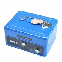 가정잡화 미니수제금고 소 청색 668S